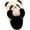 Black, variant on HCNTES Baby Kids Toddler Slippers Boys Girls Cute Design House Shoes Non Slip Warm Soft Winter Fuzzy Indoor Slipper(Brown,1)