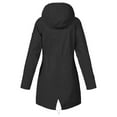 thumbnail image 4 of Veste d'Hiver Femmes Mode Manteau Manches Longues Pardessus Automne Cardigan Cardigan Mid Long Outwear, 4 of 6