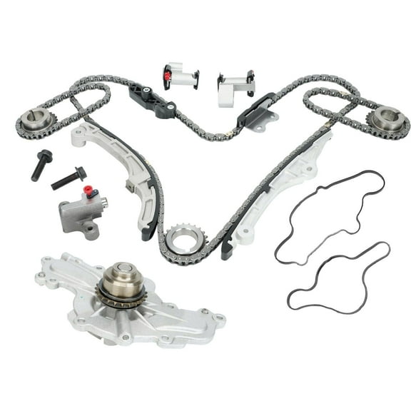 Timing Chain Kit Water Pump Fit 07-10 Ford Edge Taurus Lincoln Mkz 3.5 3.7L V6