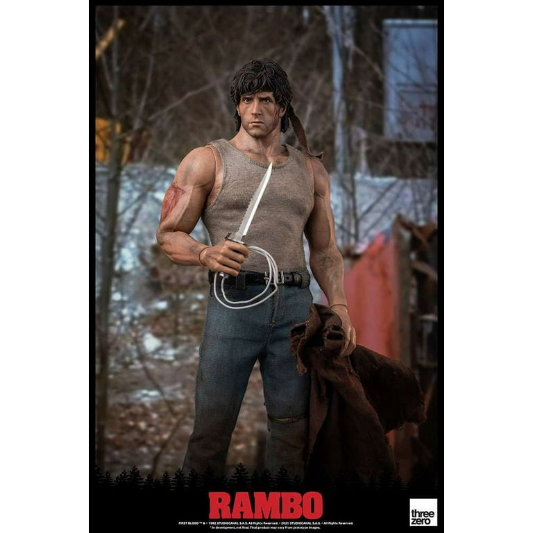 Threezero ランボー ファーストブラッド 1/6 スリーゼロ Amazon.com: threezero Rambo: First Blood John Rambo 1:6 Scale