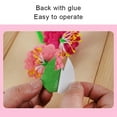 thumbnail image 4 of 5PCS Flower Craft Kit Handmade DIY Artificial Potted Flower Arts Craft Kit, 4 of 5