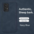 thumbnail image 4 of Luxury Sheepskin Leather Case For Samsung Galaxy A53 A33 A52 A72 A32 A51 A71 A04S A21S A31 A03S A22 4G M52 5G Back Cover A 53 33, 4 of 4