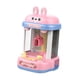 thumbnail image 5 of Novedad, máquina de garra pequeña para niños, juguete divertido para interiores, máquina de muñecas con juego de garra pequeña con sonidos para niños, 16 muñecas rosa Hugo maquina de garras, 5 of 10