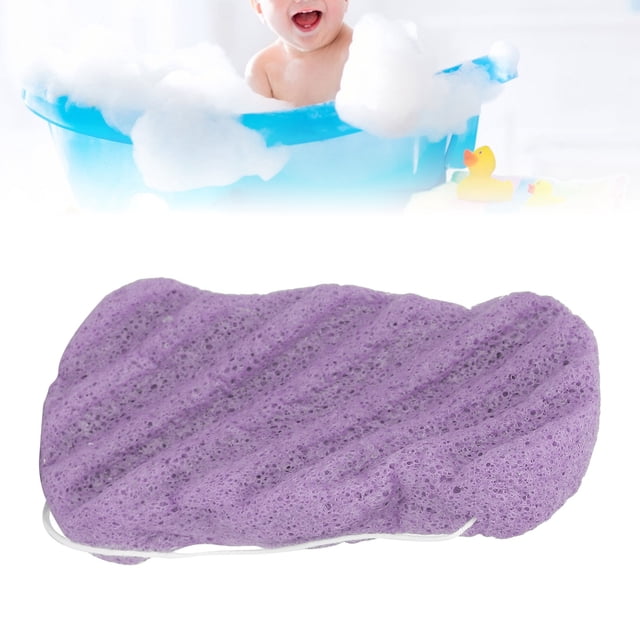 Facial Sponges Washable Reusable Face Cleansing Exfoliating Sponges Pads Wavy Pattern Bath Puff