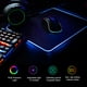 thumbnail image 3 of Methold Cojín de alfombrilla de ratón RGB, equipo de juego profesional, accesorios para alfombrilla de ratón artesanal de goma para Juegos de teclado y mouse para computadora 300*350*4MM, 3 of 6