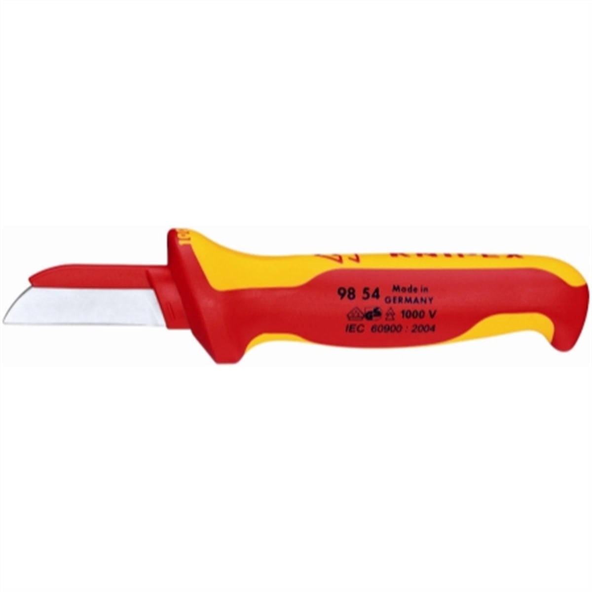 KNIPEX Tools 98 54, 1,000V Insulated Cable Knife