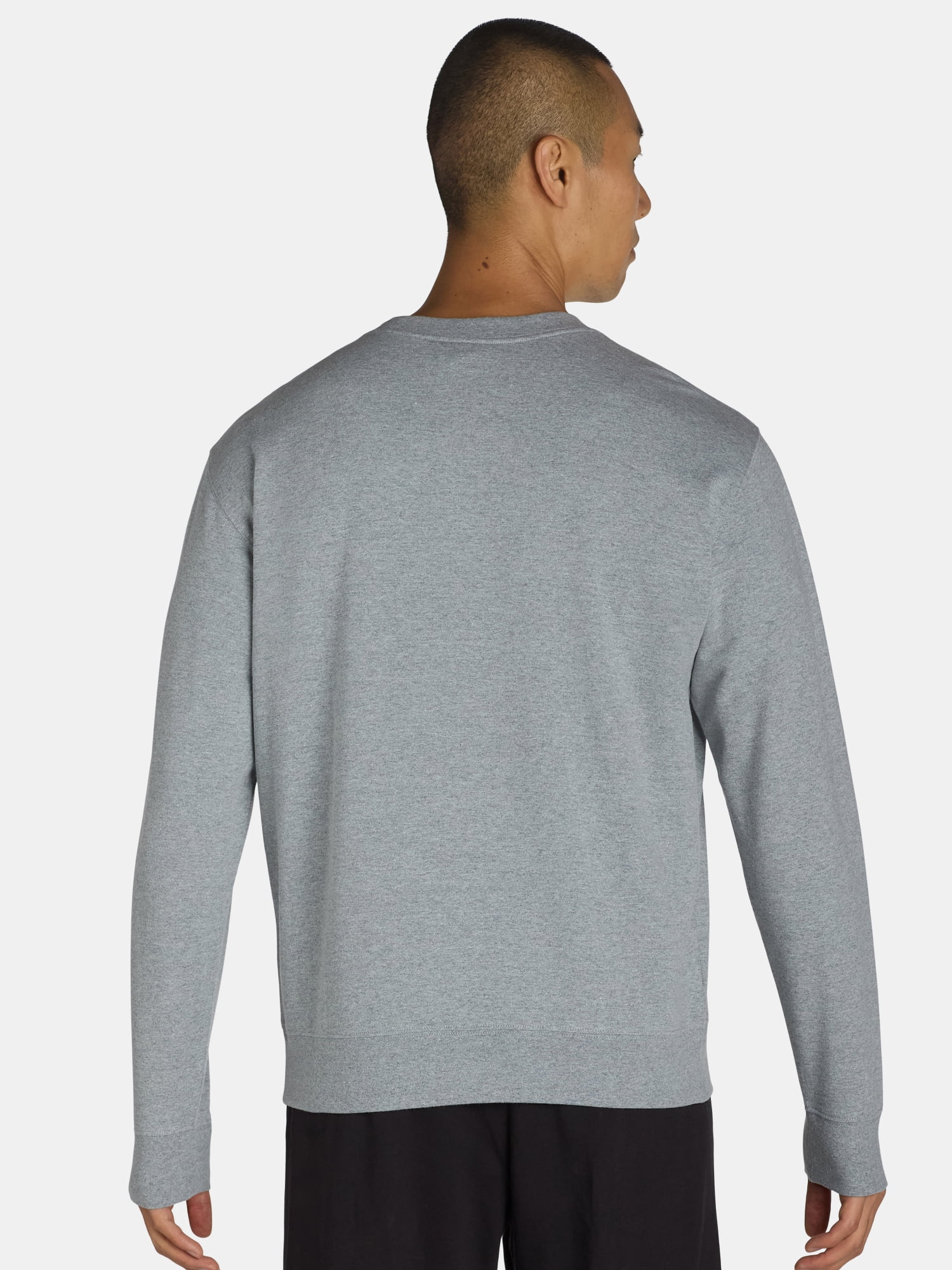 Athletic Works Men's & Big Men's Fleece Crewneck Sweatshirt, Sizes XS-3XL