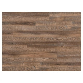 Waterproof High Definition Click Lock SPC Rigid Vinyl Plank Flooring, 5.5mm Thick, 6.62 Width, 48 Length
