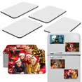 thumbnail image 2 of 10pcs 7.5*5.5cm Sublimation Magnet Blanks Sublimation Blank Fridge Magnets Personalized for DIY Kitchen Office Decorative Round 5.9cm, 2 of 6
