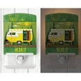 thumbnail image 2 of Caroline's Treasures BB5482CNL Be in the Woods Retro Camper Ceramic Night Light, 6x4x3", multicolor, 2 of 2