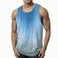 thumbnail image 2 of Ierhent Sleeveless Tshirt Men Men's Workout Tank Tops Sleeveless Running Shirts(Light Blue,XL), 2 of 4
