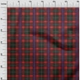 thumbnail image 2 of oneOone Viscose Jersey Fabric Tartan Check Print Sewing Fabric BTY 60 Inch Wide, 2 of 5