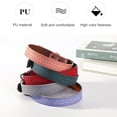 thumbnail image 4 of Sijiali Pet Collar Woven Pattern Decorative Adjustable Fashion Dog Necklace Loop Pet Supplies, 4 of 10