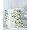 thumbnail image 3 of Green Eucalyptus Leaves Bath Towels for Bathroom Set,Luxury Microfiber Towels Gifts for Women,Quick Dry Beach Kitchen Hand Hair Face Towel and Dish Washcloth,Summer Botanical Weeping Towels+Set, 3 of 7