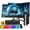 Dual 24 Inch Curve, variant on Restored HP EliteDesk G5 Tiny Mini PC,Intel i5,16GB RAM,256GB SSD+500GB HDD,Foldable Wireless Keyboard/Mouse with Built-in Earbuds,Webcam,USB WiFi & BT,Windows 11