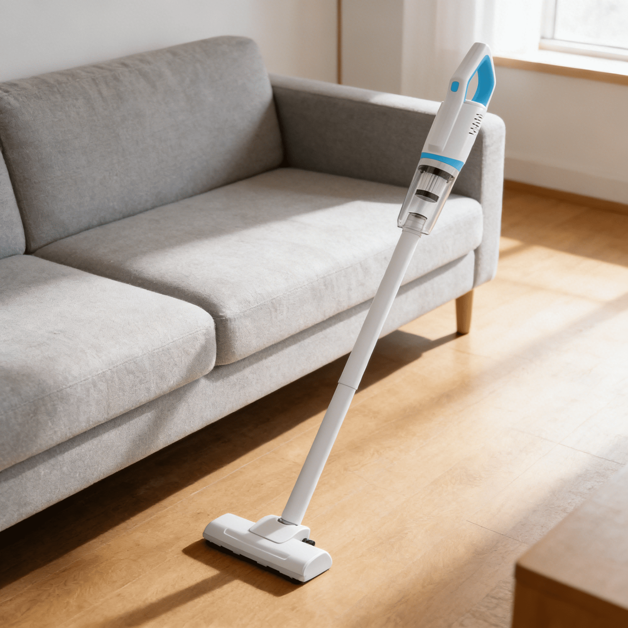 CURYMAY 2026 New Household Stick Vacuum Cordless,Handheld Vacuum Portable Rechargeable with 30Min Runtime & 8.5Kpa Suction,120W Power Vacuum Cleaner for Home Carpet Hardwood,1Pc,Blue,42.1"X8.3"X2.9"