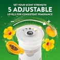 thumbnail image 6 of Air Wick Plug-In Scented Oil Air Freshener Warmer Refills, Hawaii Exotic Papaya and Hibiscus Flower, 2 Count, 6 of 10