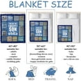 thumbnail image 6 of Gifts for Son Blanket 60"X 50", Son Gifts from Mom, to My Son Birthday Gifts from Mom Dad, Adult Son Gift Ideas, Christmas Graduation Gifts for Grown Son, Son Throw Blanket from Mom, 6 of 6