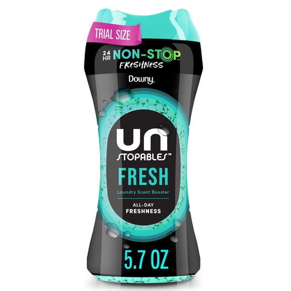 Downy Unstopables In-Wash Scent Booster Laundry Beads, Fresh Scent, 5.7 oz