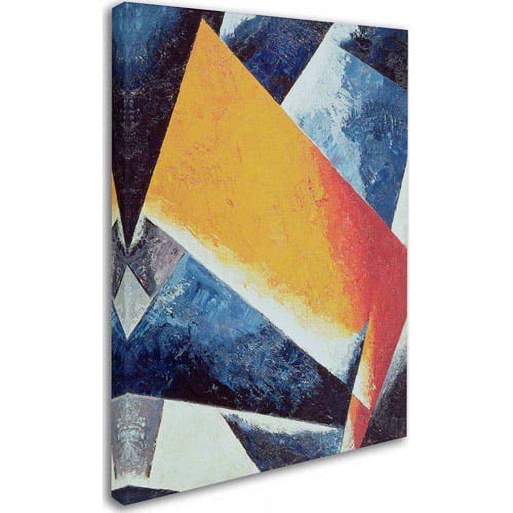 Trademark Fine Art "Architectonic Composition" Canvas Art by Lyubov Popova