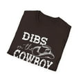 thumbnail image 5 of Dibs On The Cowboy, Gildan Unisex Softstyle T-Shirt, Graphic Tee, S-3XL, 5 of 5