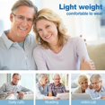 thumbnail image 3 of 3pcs Reading Glasses Men, Metal Blue Light Blocking Readers, Spring Hinge Computer Eyeglasses, Metal Frame, 3 of 6