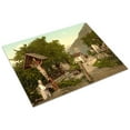 thumbnail image 3 of Print: Tyrol Village (Village With Crucifix), Tyrol, Austro-Hungary, circa, 3 of 4