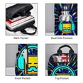 thumbnail image 4 of Geometry Dash Casual Daypack Student Satchel Lightweight Backpack Rucksack Fashion Printed School Bag, 4 of 9