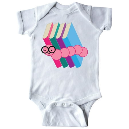 

Inktastic Bookworm Gifts Reading Gift Baby Girl Bodysuit
