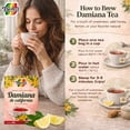 thumbnail image 4 of Therbal Damiana de California Herbal Tea Bags, 25 Count, Caffeine Free Infusion, Turnera Diffusa Herbal Tea, Natural Tea Bags for Daily Use, 4 of 5