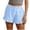 Blue, variant on Shorts Womens Elastic Waist Shorts Loose Comfy Shorts Lounge Short Cute Summer Shorts Womans Clothes