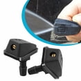 thumbnail image 4 of BAMILL 2Pcs Car Fan-shaped Mist Windscreen Washer Water Spray Jets Nozzles Accessories, 4 of 7