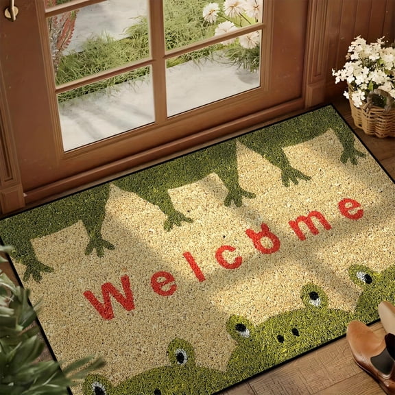 Sahpxhe Bathroom Rug, Stain Resistant Non-Slip Household Absorbent Foot Carpet For Hallway Porch Interior Daily Home Furnishing Decor