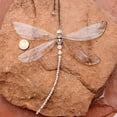 thumbnail image 3 of Atrapasueños de arcoíris con forma de libélula y cristal para jardín y hogar, 3 of 5