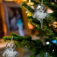 thumbnail image 5 of HongHeng 1Pc Crystal Christmas Ornaments for Tree Decorations, Hanging Acrylic Crystal Christmas Decorations for Xmas Tree, New Year Party, Winter Wonderland Party Supplies, 5 of 6