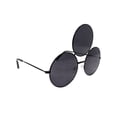 thumbnail image 4 of Black With Black Frames Round Third Eye Sunglasses, 4 of 7