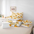 thumbnail image 6 of Manfei Country Floral 7-Piece Twin Bedding Sets,Rustic Daisy Bedding Comforter Set,Yellow White Sheet Sets For Kids,Breathable Home Decor Reversible, 6 of 8