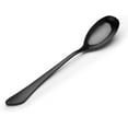 thumbnail image 4 of Matte Black Silverware Set, 40-Piece Stainless Steel Flatware Set Service for 8, Satin Finish Tableware Cutlery Set for Home and Restaurant, Dishwasher Safe, 4 of 6