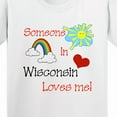 thumbnail image 4 of Inktastic Someone in Wisconsin Loves Me Youth T-Shirt, 4 of 5