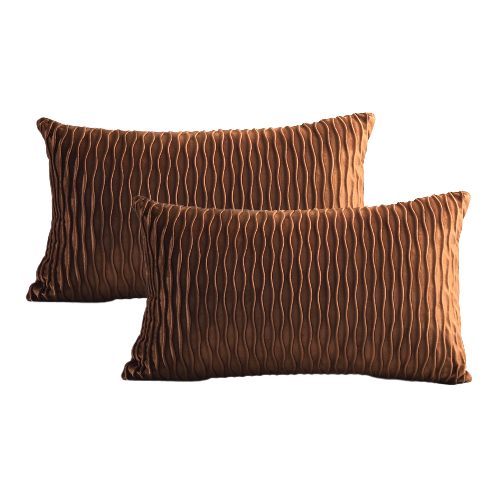 Tex Trend Inserts Included Decorative Throw Pillows Velvet Solid Pillow Cushions for Bed Sofa Couch Chair Car Grey -18x18 Inch, Pack of 2 Tex Trend Inserts Included Decorative Throw Pillows Velvet Solid Pillow Cushions for Bed Sofa Couch Chair Car Grey -18x18 Inch, Pack of 2