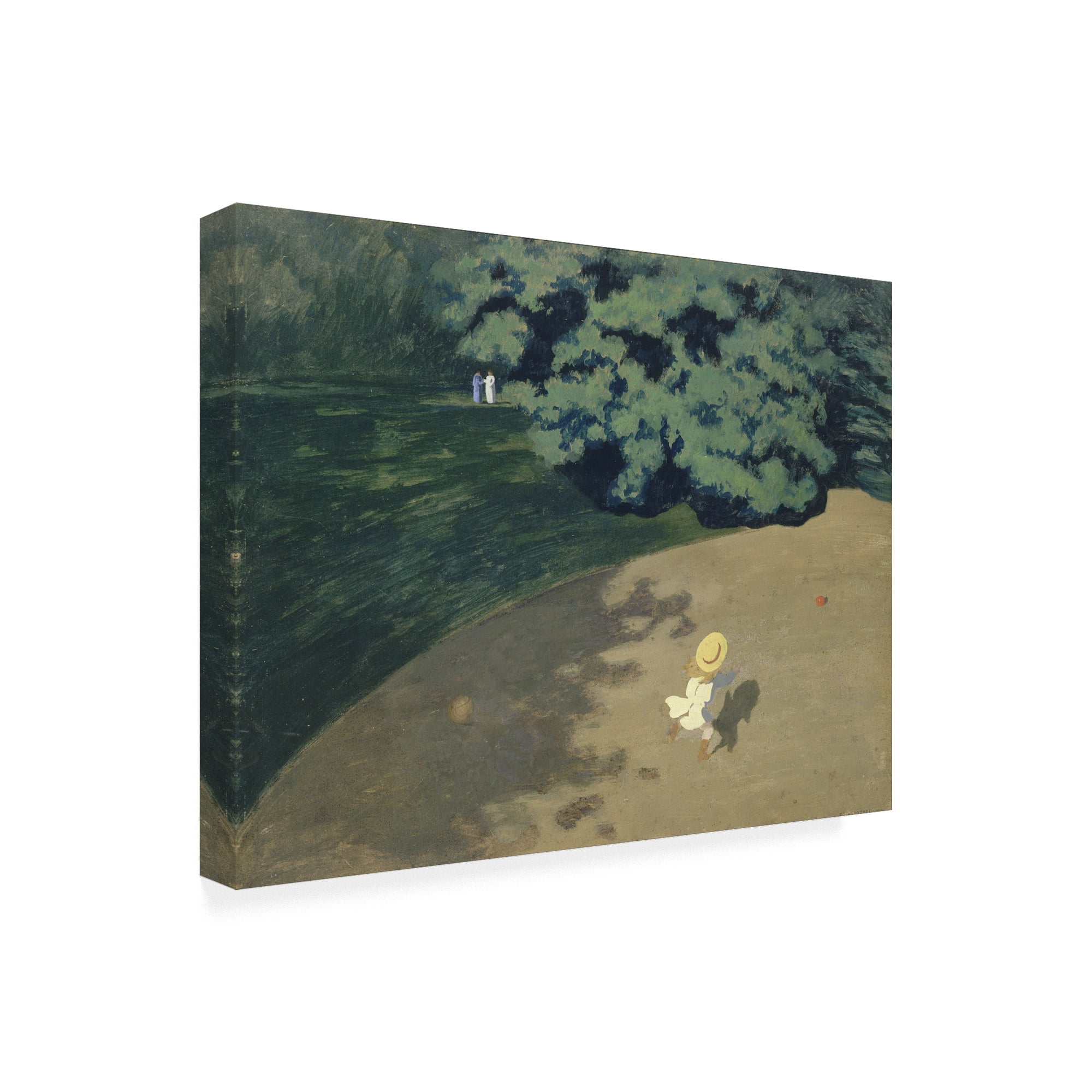 Vallotton 'The ball' Canvas Art