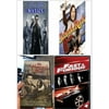 Assorted 4 Pack DVD Bundle: Matrix, School of Rock, The Hanged Man, Fast & Furious
