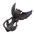 thumbnail image 3 of Minkissy 1Pcs Vintage Owl Door Handle Pull Iron Knocker for Home Use 8.9*7in, 3 of 8