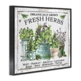 thumbnail image 3 of Stupell Industries Cottage Organic Fresh Herbs Black Framed Giclee Art, 14 x 11, by Creatif Belle, 3 of 8
