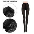 thumbnail image 6 of Suits 1/6 Bottoms Socks Miniature Pantyhose Dolls Accessories Elastic leggings Toys Panty hose Doll Silk Stockings Mini Fishnet Tights TYPE 1, 6 of 8