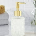 thumbnail image 3 of Multipurpose Glass Soap Pump Dispenser for Kitchen Bathroom (Gold), 3 of 7