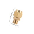 thumbnail image 2 of unbranded Adaptador De Manguera De Aire En Latón Dorado Con Para Y Reparar Tuberías, 2 of 8