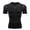 Dark Gray, variant on Mens Compression Shirts Short Sleeve Athletic T Shirt Running Tops Cool Dry Workout Gym Undershirt Dark Gray L