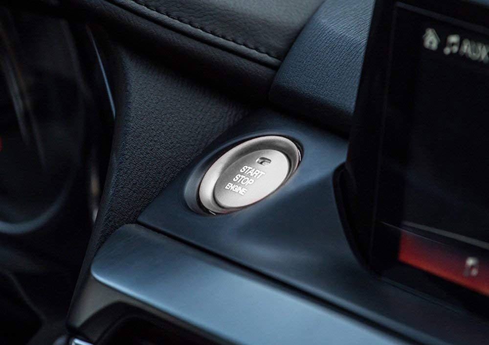 iJDMTOY 2pc Set Silver Aluminum Keyless Engine Push Start Button & Surrounding Decoration Ring For Mazda 3 6 CX-3 CX-5 CX-9 MX-5 w/Push Start Engine Feature iJDMTOY 2pc Set Silver Aluminum Keyless Engine Push Start Button & Surrounding Decoration Ring For Mazda 3 6 CX-3 CX-5 CX-9 MX-5 w/Push Start Engine Feature