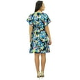 thumbnail image 6 of Bimba Short Polyester Kaftan Asymmetrical Caftan Coverup Chic Beach Clothing, 6 of 7